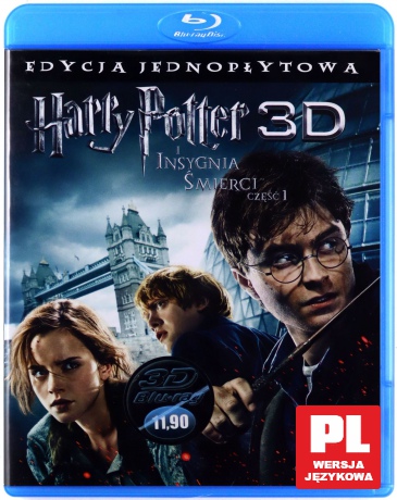 Harry Potter i Insygnia Śmierci część 1 [Blu-Ray 3D]