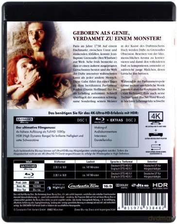 Perfume: The Story of a Murderer [Blu-Ray 4K]+[Blu-Ray]