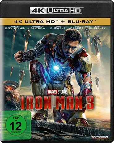 Iron Man 3 [Blu-Ray 4K]+[Blu-Ray]