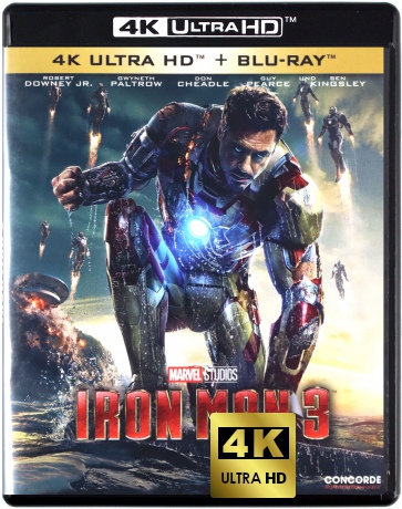 Iron Man 3 [Blu-Ray 4K]+[Blu-Ray]