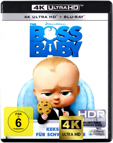 The Boss Baby [Blu-Ray 4K]+[Blu-Ray]
