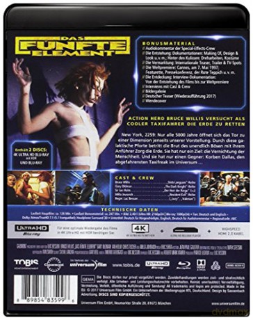 The Fifth Element [Blu-Ray 4K]+[Blu-Ray]