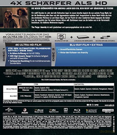The Purge - Trilogy [3xBlu-Ray 4K]+[3xBlu-Ray]
