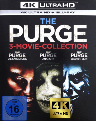 The Purge - Trilogy [3xBlu-Ray 4K]+[3xBlu-Ray]