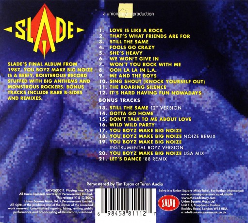 Slade: You Boyz Make Big Noize [CD]