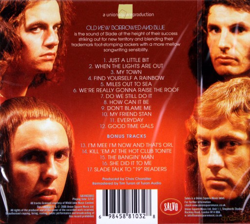 Slade: Old New Borrowed And Blue [CD]