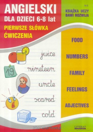 Angielskia dzieci 6-8 lat. Pierwsze słówka z.06 - Joanna Bednarska [KSIĄŻKA]