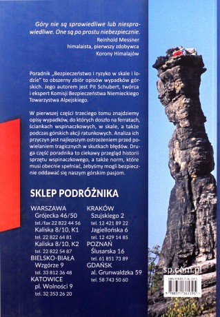 Bezpieczeństwo i ryzyko w skale i lodzie (Tom 3) - Pit Schubert [KSIĄŻKA]