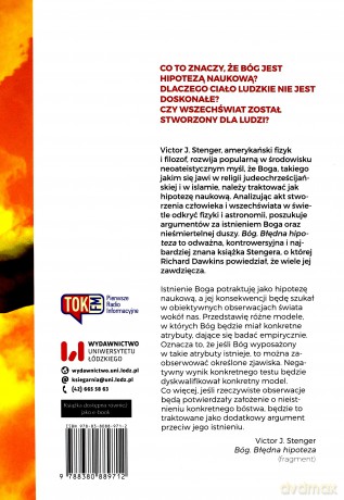 Bóg. Błędna hipoteza - Victor J. Stenger [KSIĄŻKA]