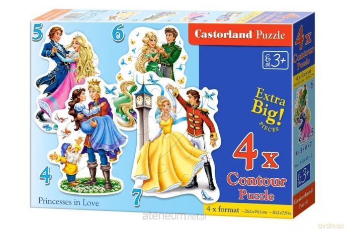 CASTORLAND Puzzle x4 Princesses in Love [PUZZLE]