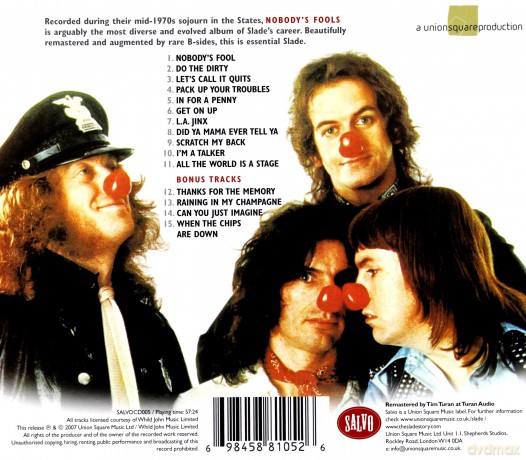 Slade: Nobodys Fool [CD]