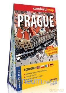 Comfort!map Prague 1:20 000 midi plan miasta [KSIĄŻKA]