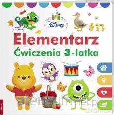 Disney Maluch. Elementarz. Ćwiczenia 3-latka [KSIĄŻKA]