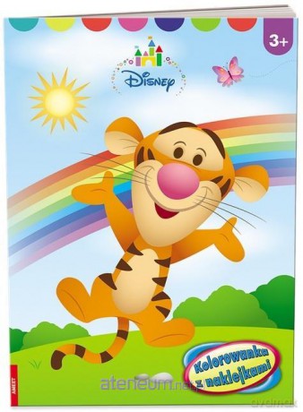 Disney Maluch. Kolorowanka z naklejkami [KSIĄŻKA]
