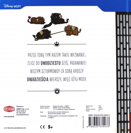 Disney Uczy. Star Wars 1,2,3 (Gwiezdne Wojny) - Calliope Glass, Caitlin Kennedy [KSIĄŻKA]