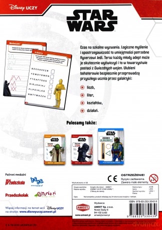 Disney Uczy. Star Wars. Z Mocą do szkoły (Gwiezdne Wojny) [KSIĄŻKA]