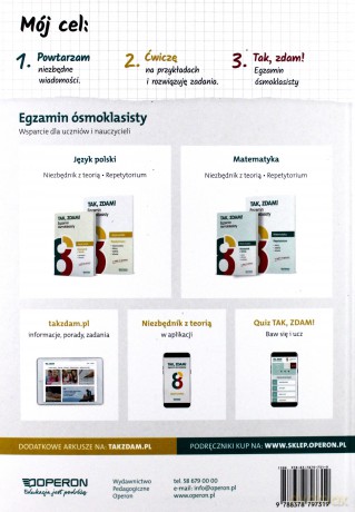 Egzamin ósmoklasisty Język polski. Niezbędnik.2019 [KSIĄŻKA]