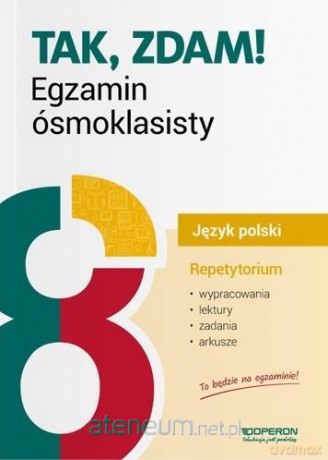Egzamin ósmoklasisty Język polski Repetytorium 2019 [KSIĄŻKA]