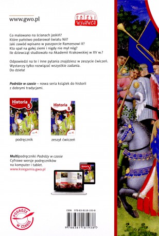 Historia Szkoła podstawowa 5 Podróże w czasie ćwiczenie [KSIĄŻKA]