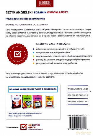 Język angielski. Egzamin ósmoklasisty - Gabriela Oberda [KSIĄŻKA]
