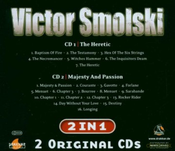 Victor Smolski: Heretic/Majesty [2CD]