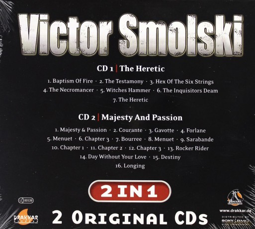 Victor Smolski: Heretic/Majesty [2CD]