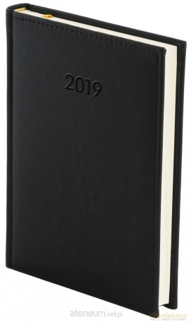 Kalendarz 2019 B5 Vivella Dzienny Czarny [KALENDARZ]