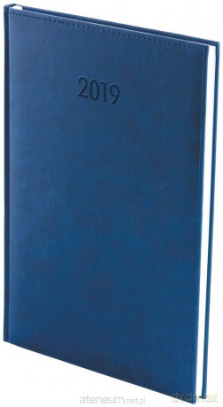 Kalendarz 2019 B5 Vivella Tygodniowy Granat [KALENDARZ]