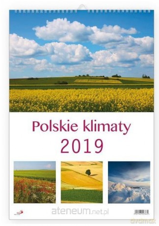 Kalendarz 2019 Polskie klimaty [KALENDARZ]