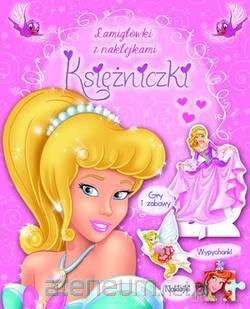 Łamigłówki z naklejkami Księżniczki [KSIĄŻKA]