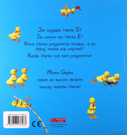 Mama Gąska uczy dzieci literek - Tony Wolf [KSIĄŻKA]