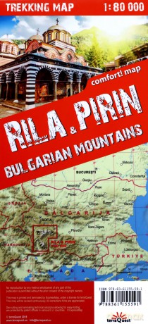 Mapa trekkingowa - Riła i Piryn. Góry Bułgarii [KSIĄŻKA]