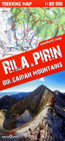 Mapa trekkingowa - Riła i Piryn. Góry Bułgarii [KSIĄŻKA]