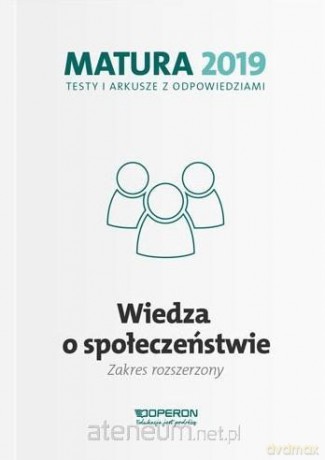 Matura 2019 WOS. Testy i arkusze zakres rozszerzony [KSIĄŻKA]
