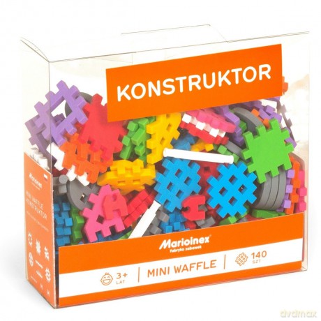 Mini Waffle 140 elementów Konstruktor [KLOCKI]