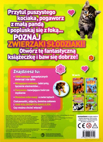 National Geographic Kids. Urocze zwierzątka [KSIĄŻKA]