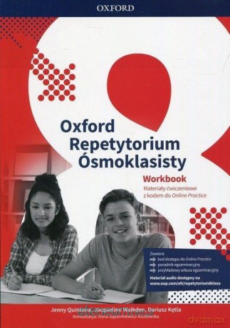 Oxford Repetytorium Ósmoklasisty ćwiczenie+online practice - Dariusz Kętla, Jenny Quintana, Jacqueline Walkden [KSIĄŻKA]