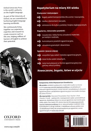 Oxford Repetytorium Ósmoklasisty ćwiczenie+online practice - Dariusz Kętla, Jenny Quintana, Jacqueline Walkden [KSIĄŻKA]