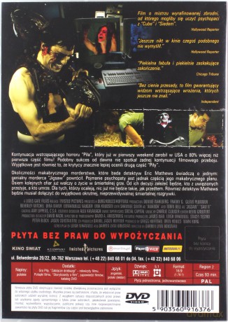 Piła Trylogia Pakiet [3DVD]