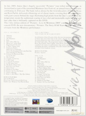 Status Quo: Pictures - Live At Montreux 2009 [2DVD]