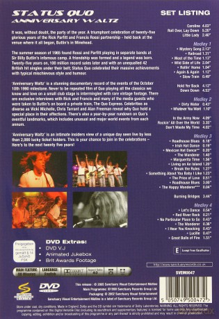 Status Quo: Anniversary Waltz [DVD]
