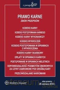 Prawo karne. Zbiór przepisów [KSIĄŻKA]