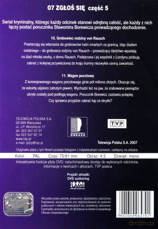 07 Zgłoś się 5 (odcinki 10-11) [DVD]