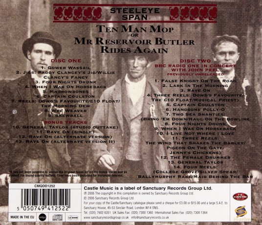 Steeleye Span: Ten Man Mop [2CD]