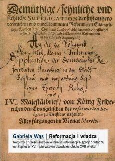 Reformacja i władza - Gabriela Wąs [KSIĄŻKA]