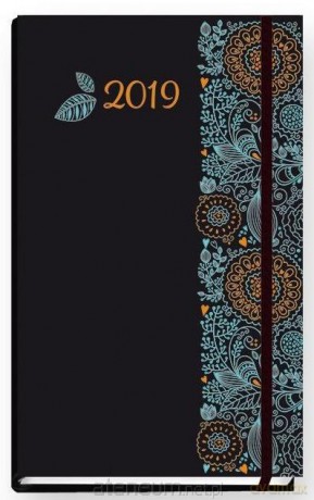 Terminarz CLARET 2019 czarny [KALENDARZ]