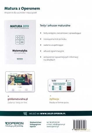 Vademecum 2019 LO Matematyka zakres podstawowy [KSIĄŻKA]