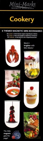 Zakładki magnetyczne Cookery 6 sztuk