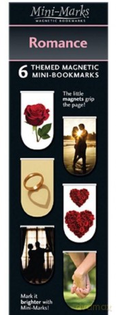 Zakładki magnetyczne Romance 6 sztuk