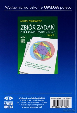 Zbiór zadań z kółka matematycznego cz. 1 - Michał Niedźwiedź [KSIĄŻKA]